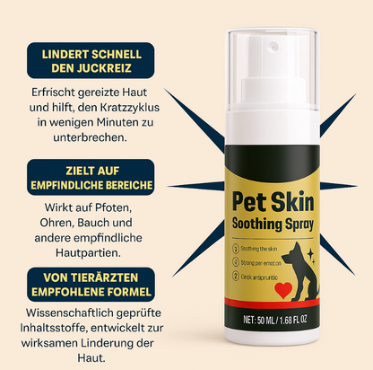 Hautschutzspray, unterstützt von Tierärzten