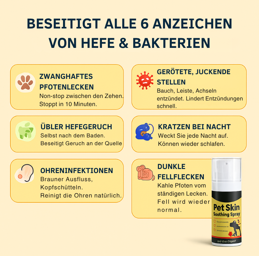 Hautschutzspray, unterstützt von Tierärzten