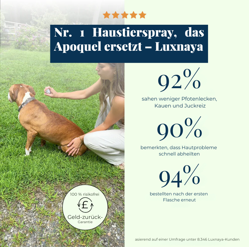 Hautschutzspray, unterstützt von Tierärzten